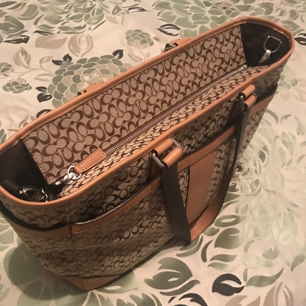 Authentic Coach Diaper/Baby Bag